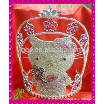 Wholesale New Designs Rhinestone Crown, rhinestone pageant crown